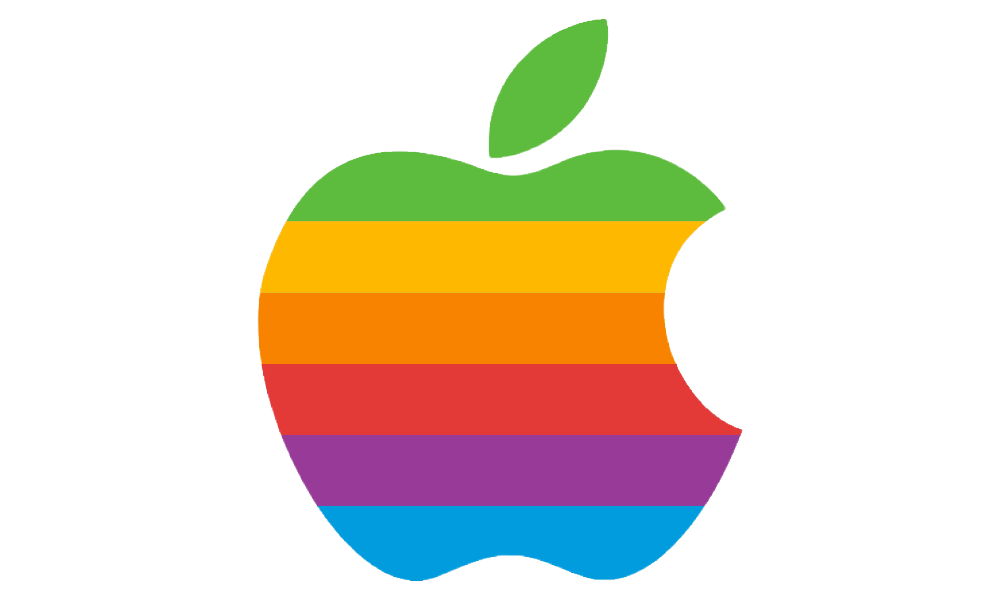 Regenboog Apple-logo